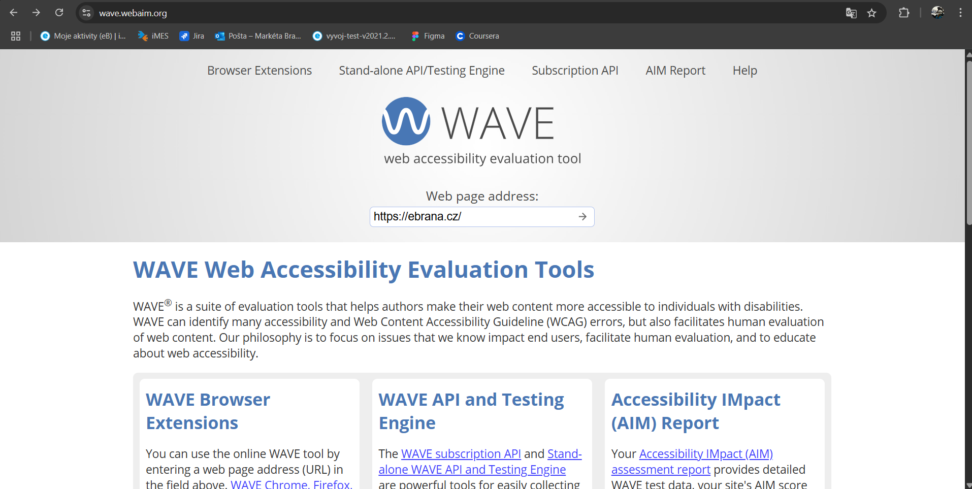 Homepage WAVE Homepage WAVE